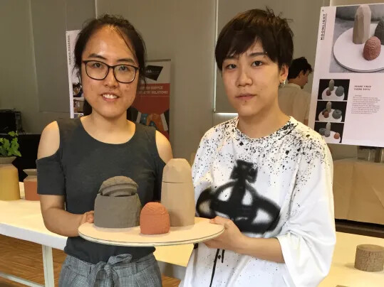 Huang Yi Nuo and Cheng Shi Yu - student challenge NABA